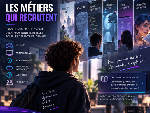 LES MÉTIERS QUI RECRUTENT