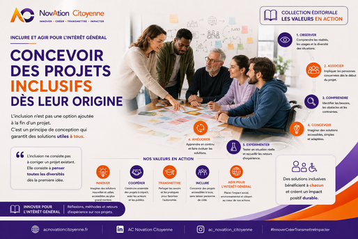 Inclure et agir pour l’intérêt général Concevoir des projets inclusifs dès leur origine
