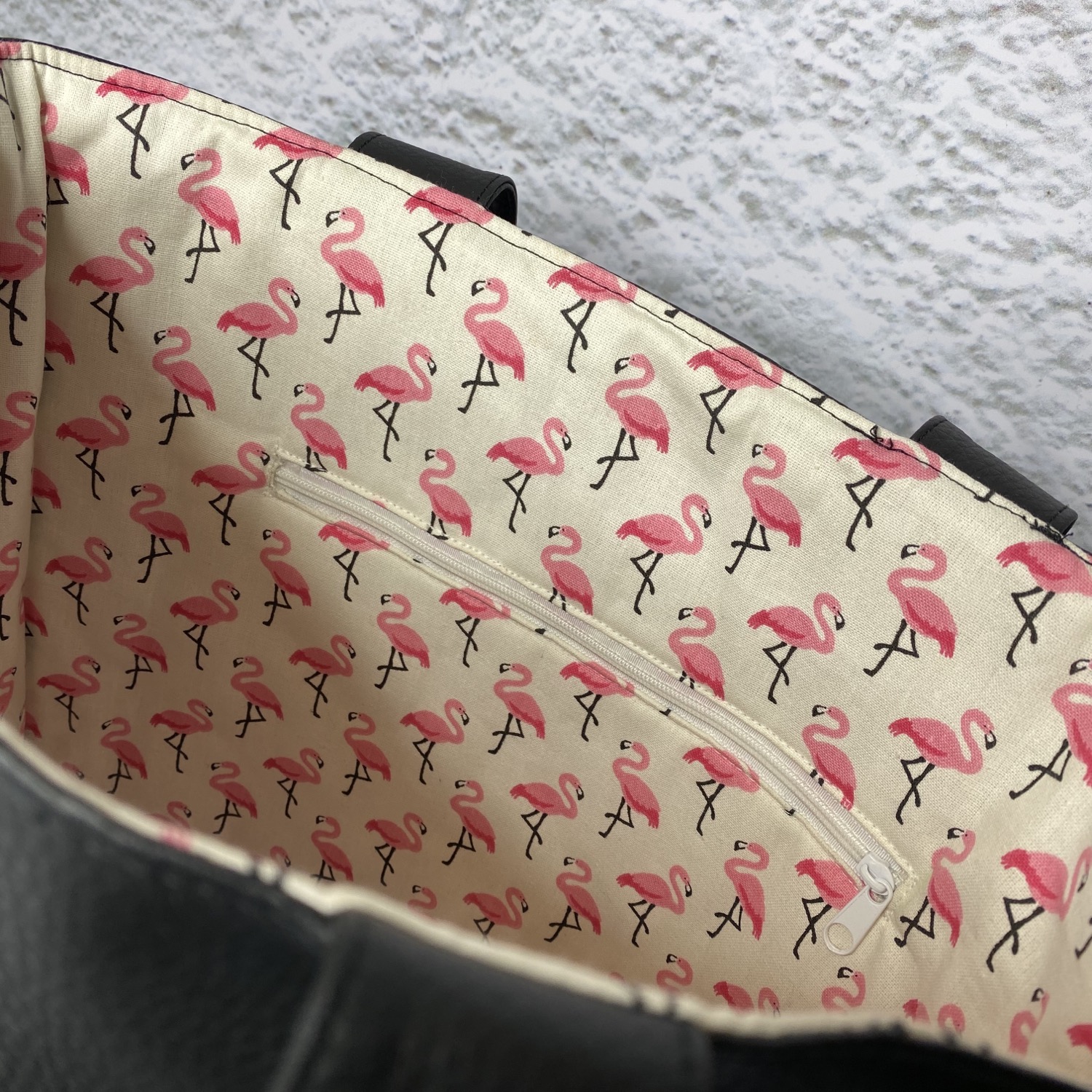 Miniature : Cabas - Flamingo