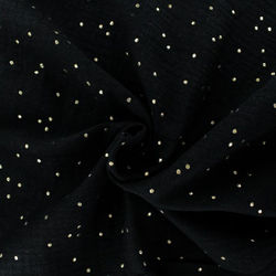 701_Noir Pois dorés