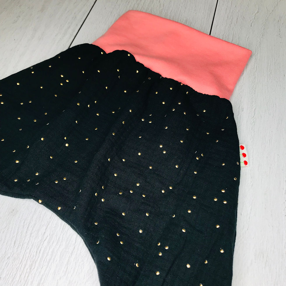 Miniature : Sarouel Black & Corail