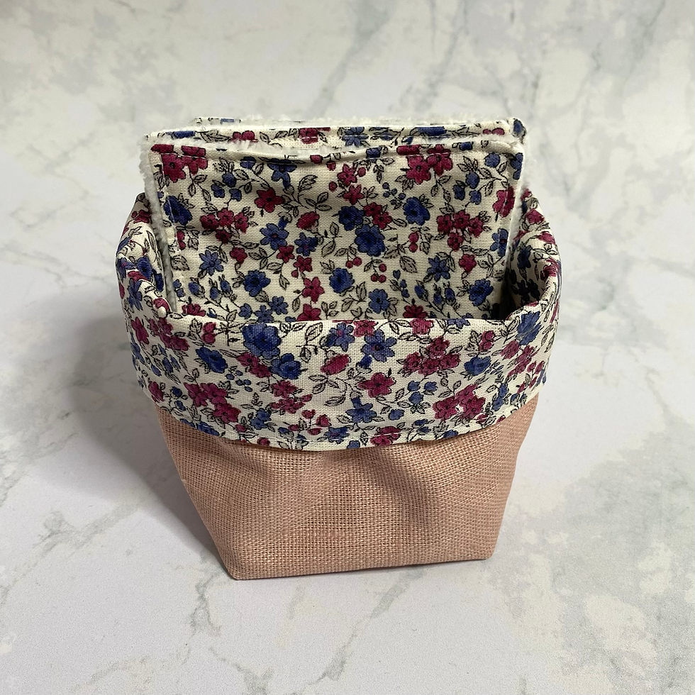 Miniature : Corbeille pour lingettes - Leonie violet