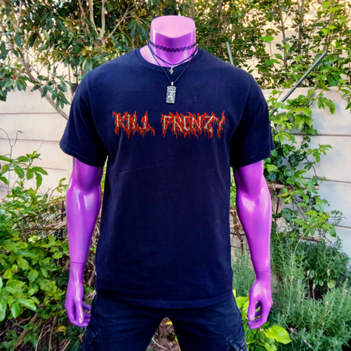 Kill Frenzy – T-Shirt (Text – Front) | Punk Kin