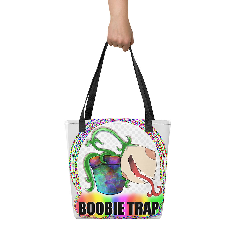 Thumbnail: Boobie Trap Tote bag