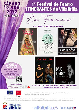 FINALISTAS FESTIVAL TEATRO