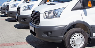 White Minibuses