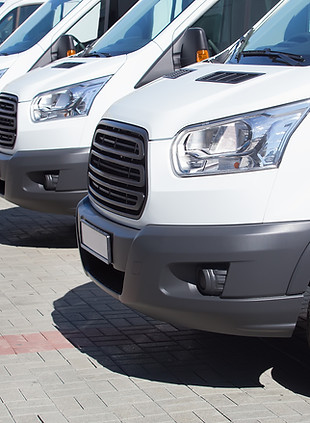 White Minibuses