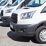 White Minibuses