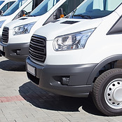 White Minibuses