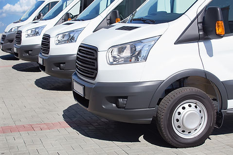 White Minibuses