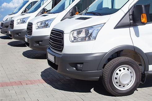 White Minibuses