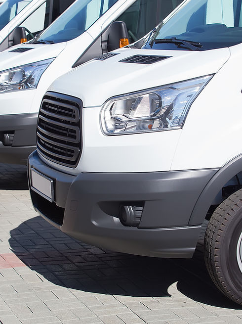 White Minibuses