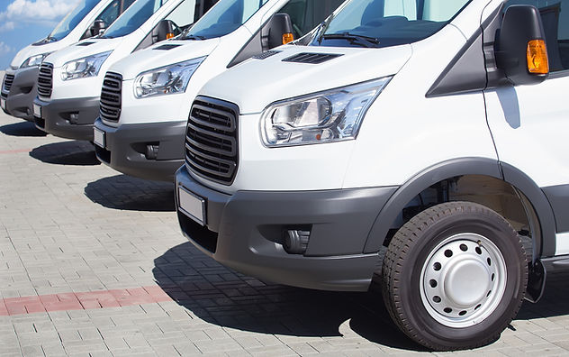 White Minibuses