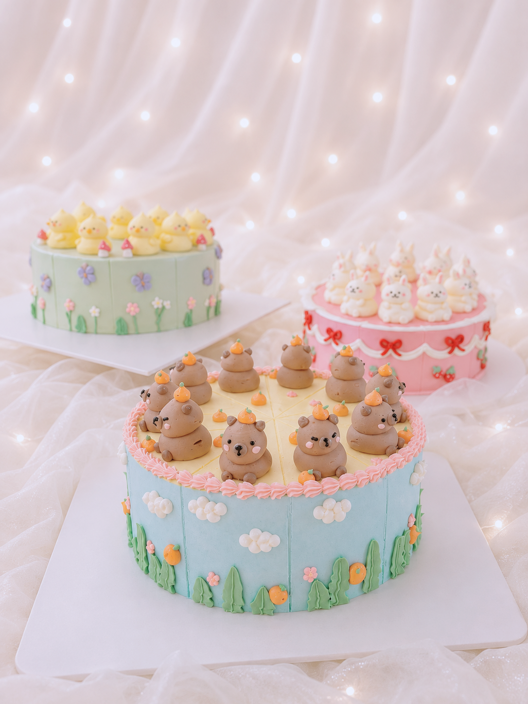 Capybara Short Cake