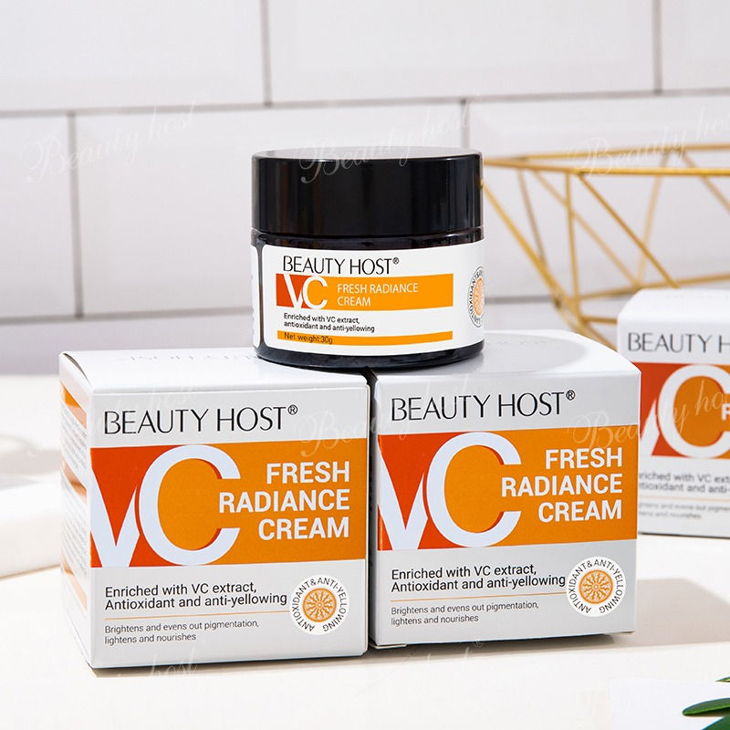Thumbnail: Beauty Host VC Fresh Radiance Cream packaging displayed on a white tray