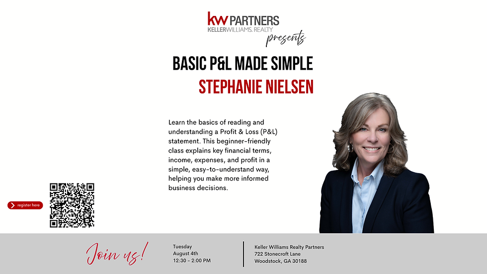 Basic P&L Made Simple w/ Stephanie Nielsen