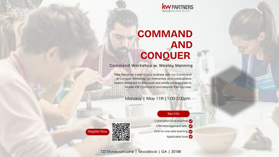 Command & Conquer Workshop w/ Wesley Manning