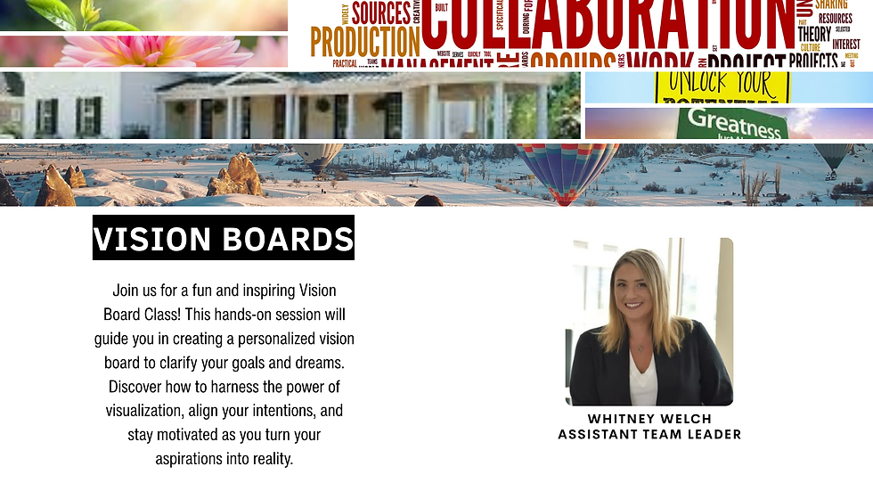 Vision Boards w/ Whitney Welch