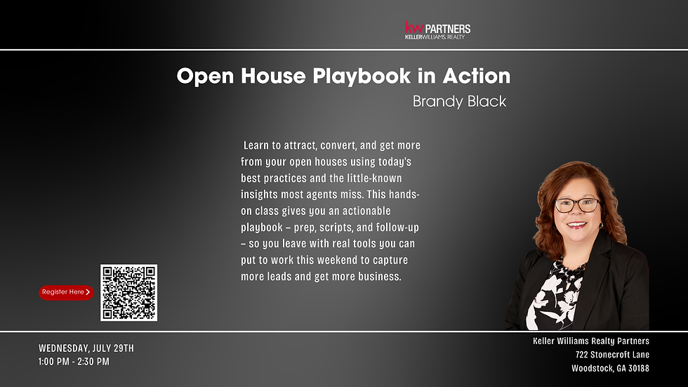 Open House Playbook in Action w/ Brandy Black