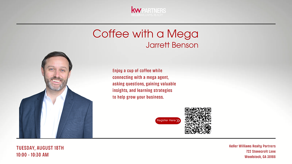 Coffee with a Mega w/ Jarrett Benson