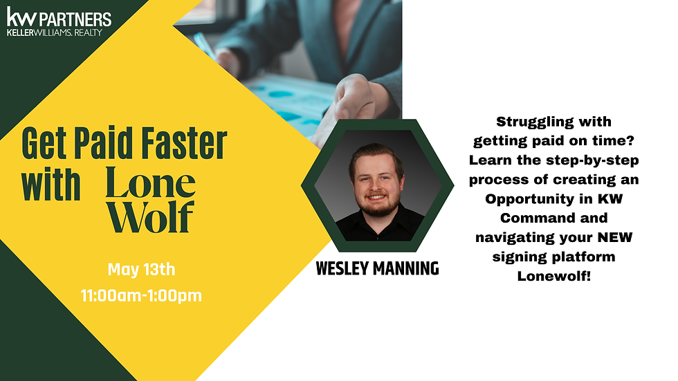 Get Paid Faster with LoneWolf w/ Wesley Manning