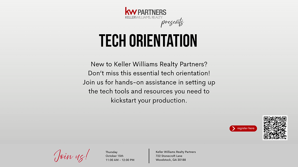 Tech Orientation