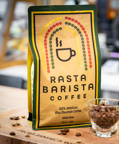 100% Jamaican Blue Mountain Coffee (Whole Bean) | Rasta Barista