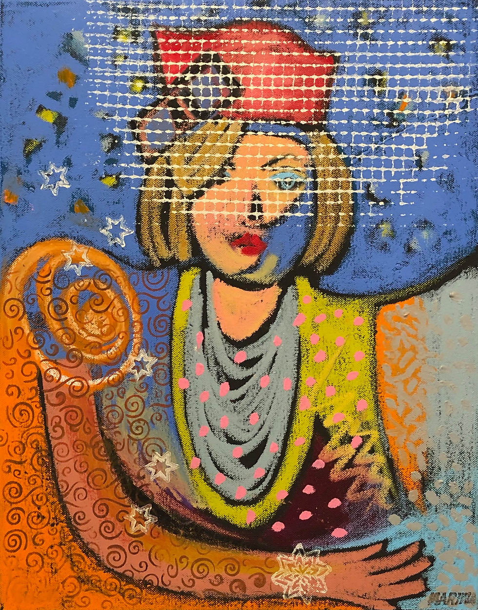 everydaywoman #4 20x16 oil on canvas $32