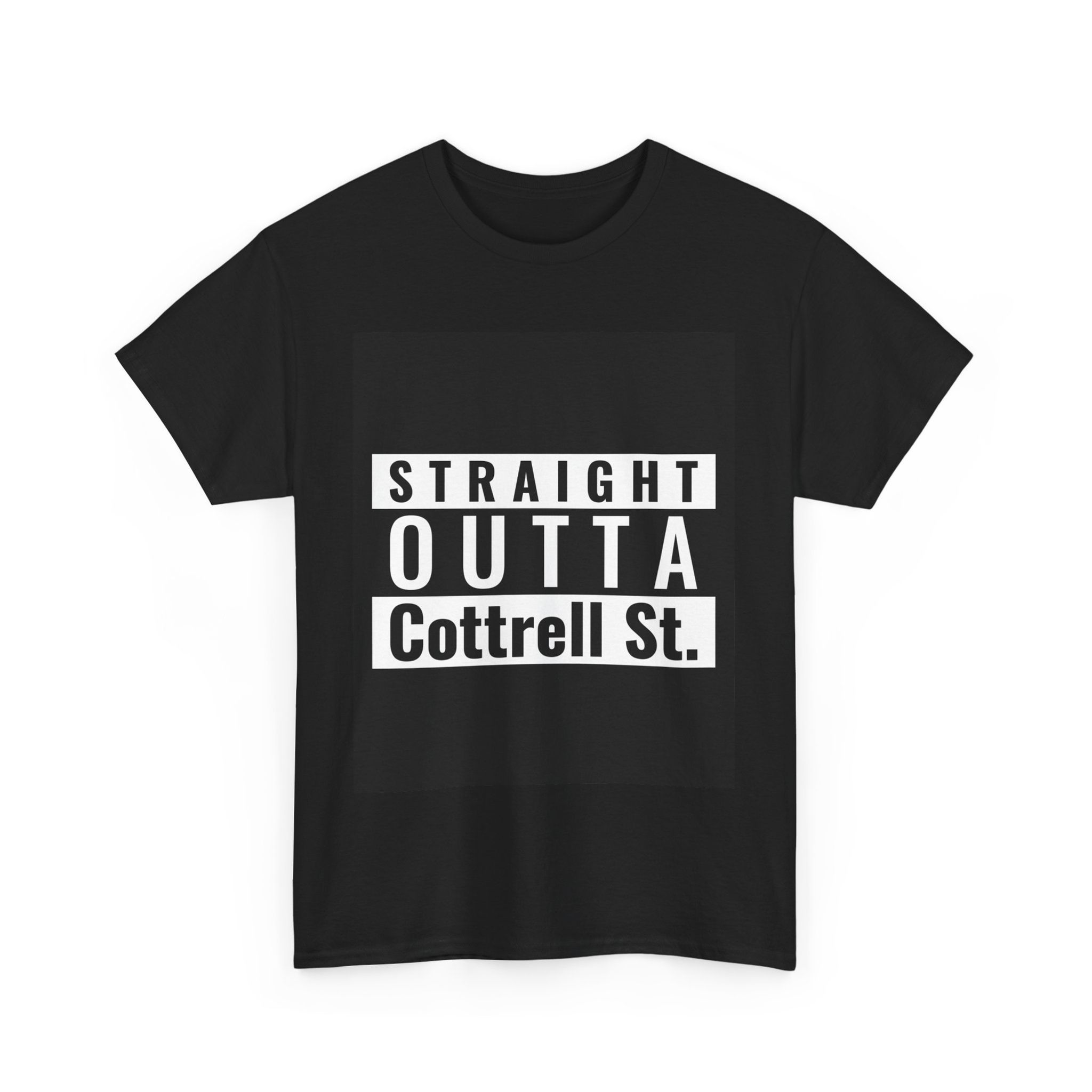 Cool Stylish Unisex Heavy Cotton Tee - "Straight Outta Cottrell St."