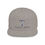 Thumbnail: Target Zone Flat Bill Snapback Cap Stylish White Design Perfect for Everyday 