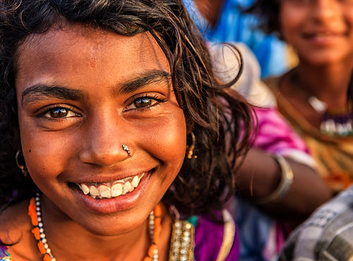 Happy Indian Girl