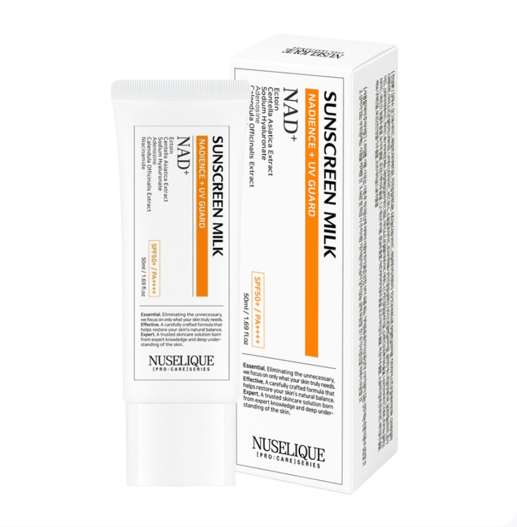 NUSELIQUE Інтенсивно омолоджуюче сонцезахисне молочко EZEN Sunscreen Milk 50 мл