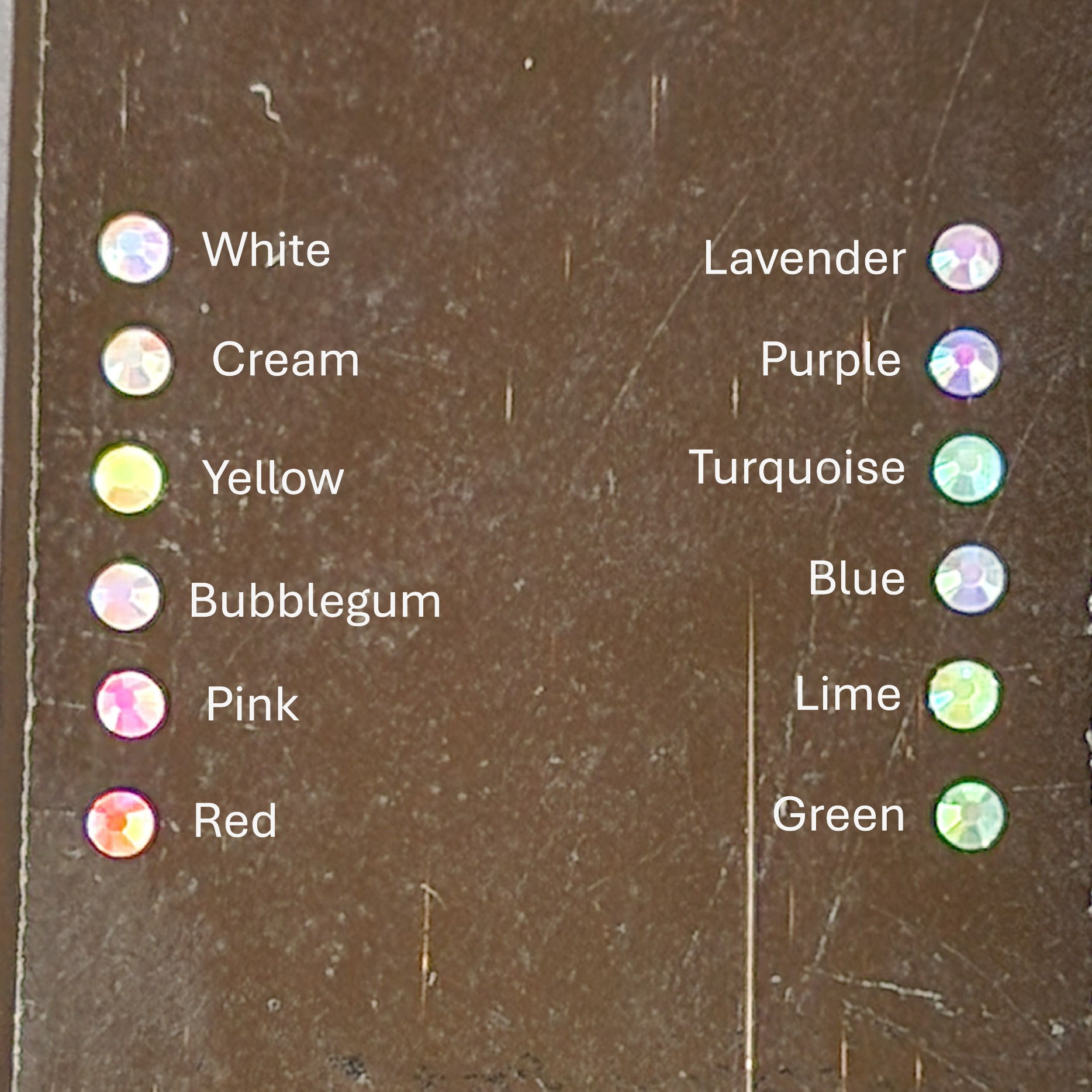 Jelly Rhinestones