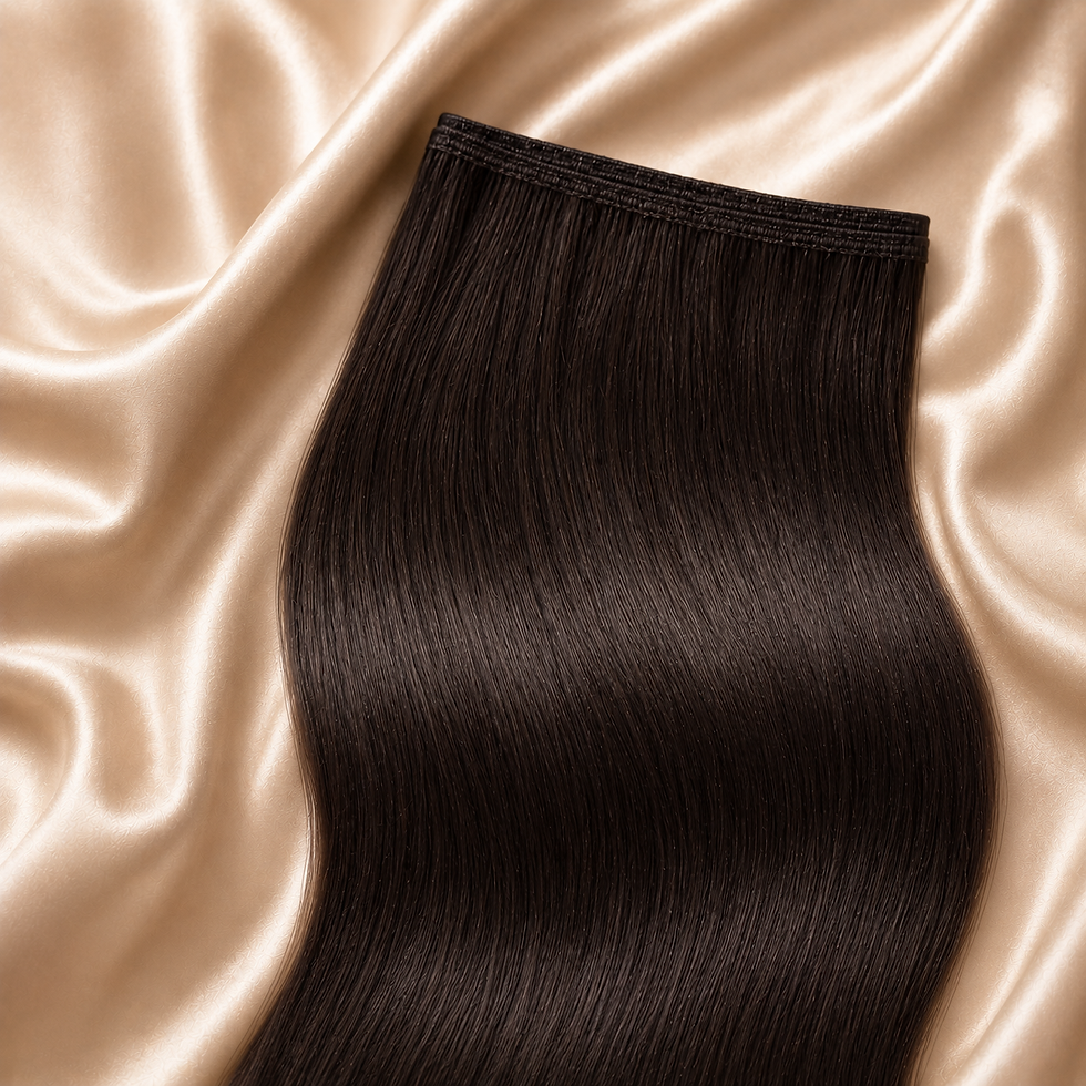 Echo Brazilian Double Drawn Weft Hair Extensions — detail view 2