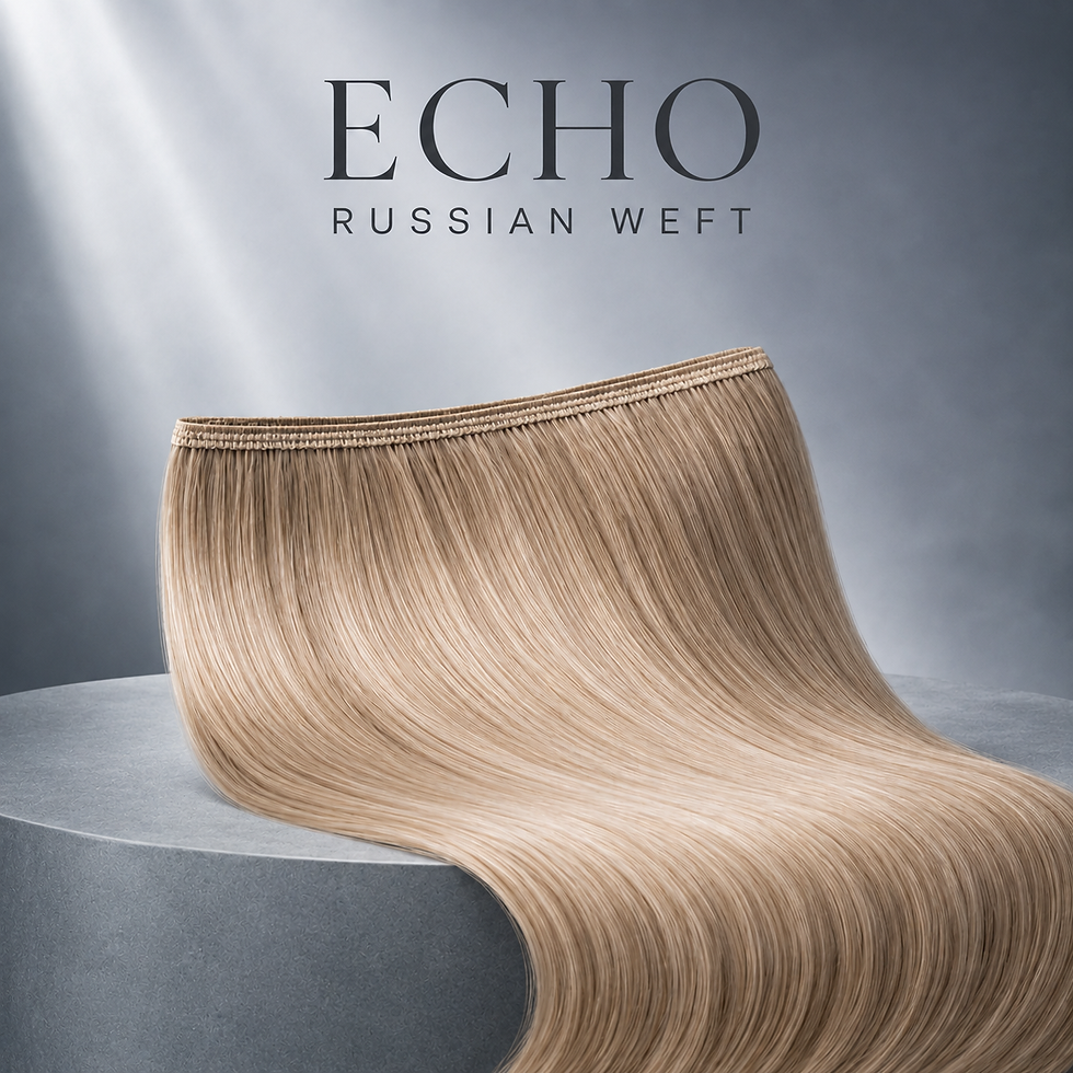 Echo Russian Remy Double Drawn Weft Hair Extensions — product view
