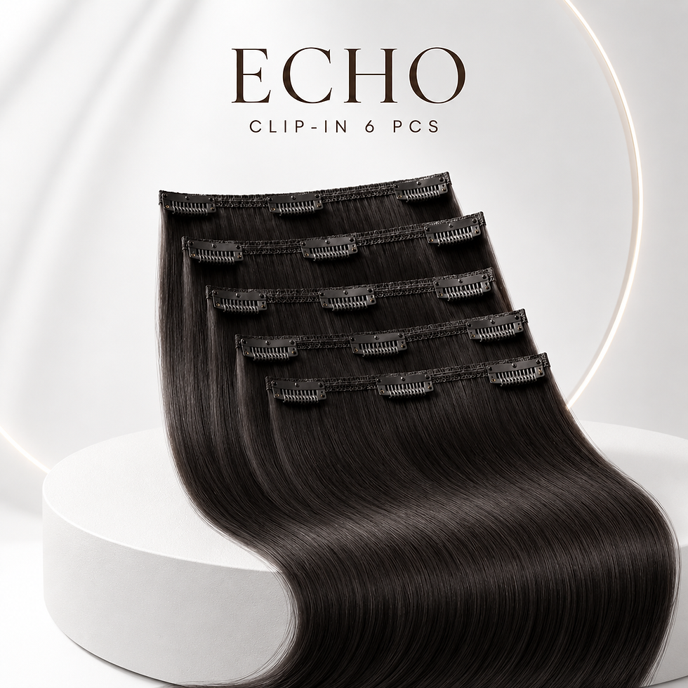 Echo 6-Piece Remy Clip-In Hair Extensions — product view