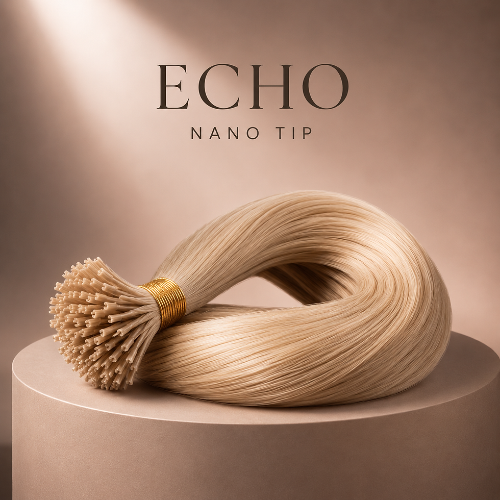 Echo Nano Tip Human Hair Extensions, 100 Strands — product view