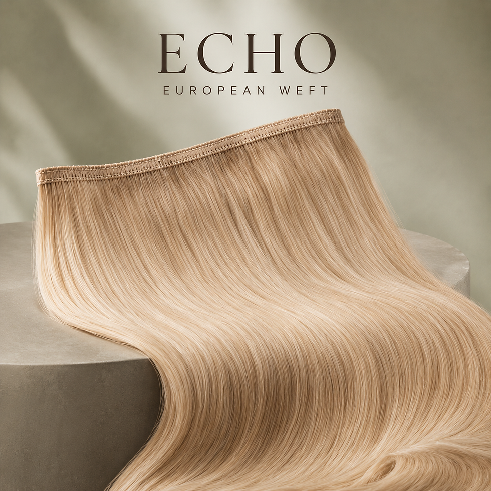 Echo European Double Drawn Weft Hair Extensions — product view