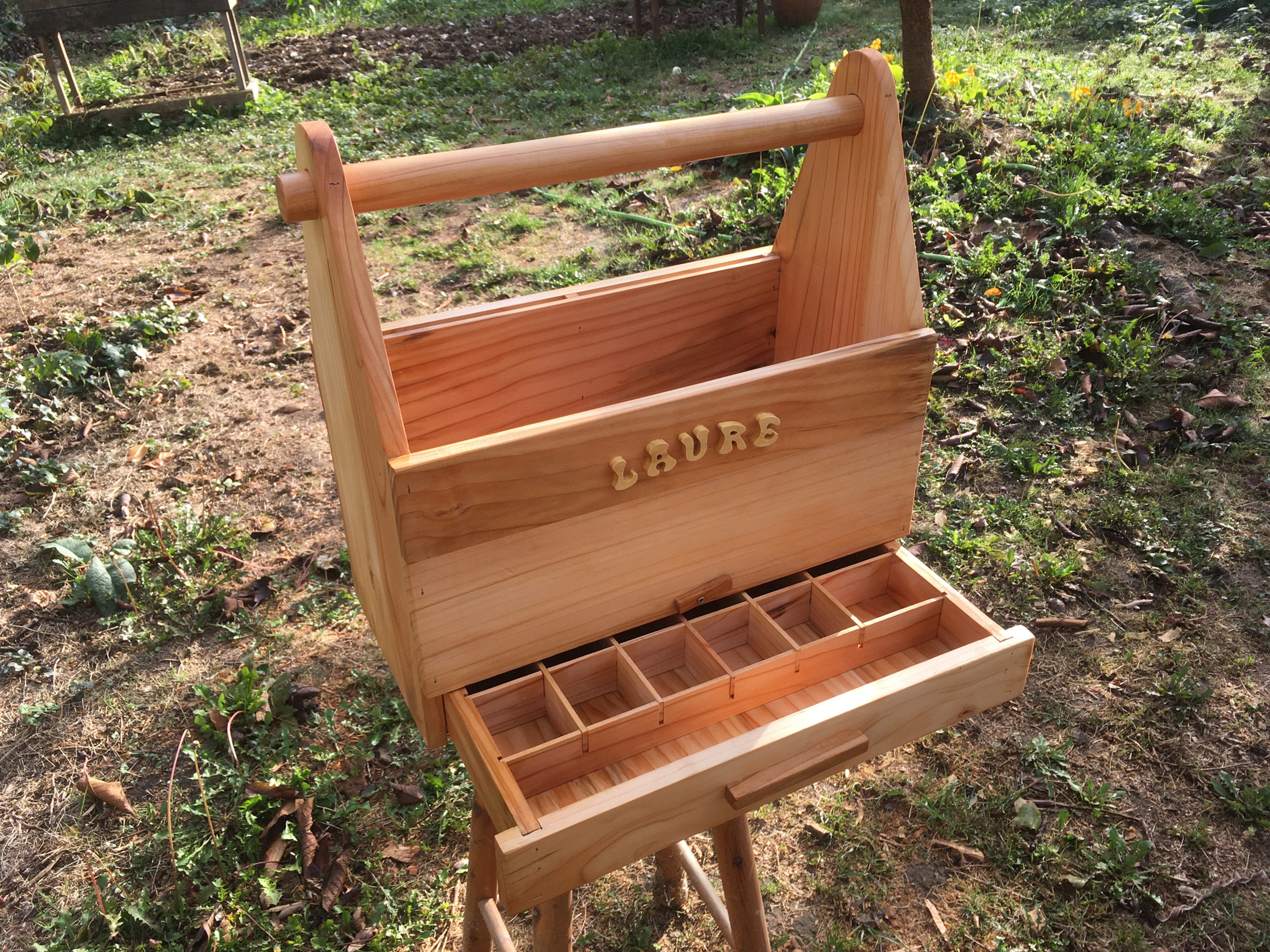 Boîte à outils de menuisier 