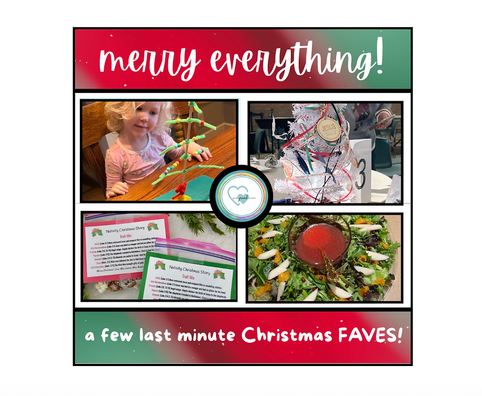 merry everything! a few last minute Christmas FAVES!