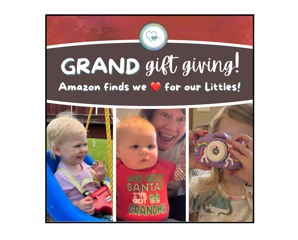 GRAND gift giving! Amazon finds we ❤️ for our Littles!