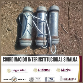 En Culiacán, el Grupo Interinstitucional destruye artefactos explosivos