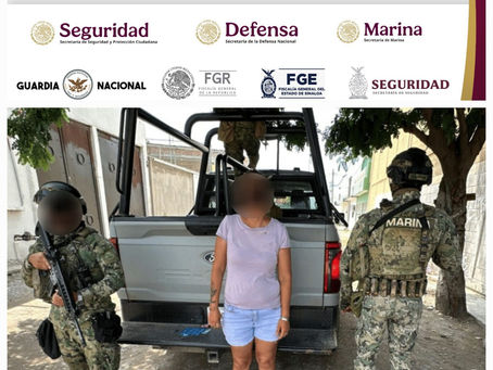 En distintos hechos en Mazatlán, el Grupo Interinstitucional asegura a un hombre y una mujer con dosis de presuntas drogas
