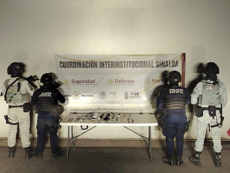 Durante este miércoles, el Grupo Interinstitucional llevó a cabo la revisión de otros dos módulos del Centro Penitenciario Aguaruto, en Culiacán