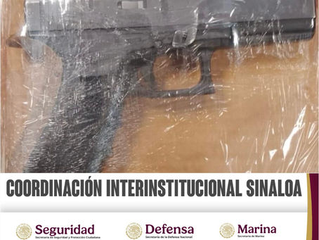 Grupo Interinstitucional detiene a civil armado tras intento de robo de vehículo en Culiacán