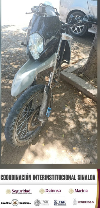 En recorridos de prevención, el Grupo Interinstitucional recupera una motocicleta robada
