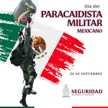 Reconocemos el trabajo y la lealtad de las y los paracaidistas militares, quienes con valor y destrezas llevan a cabo misiones especiales para el bienestar de México. #SSPSinaloa