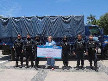 La #SSPSinaloa se sumó al #Aquatón2025