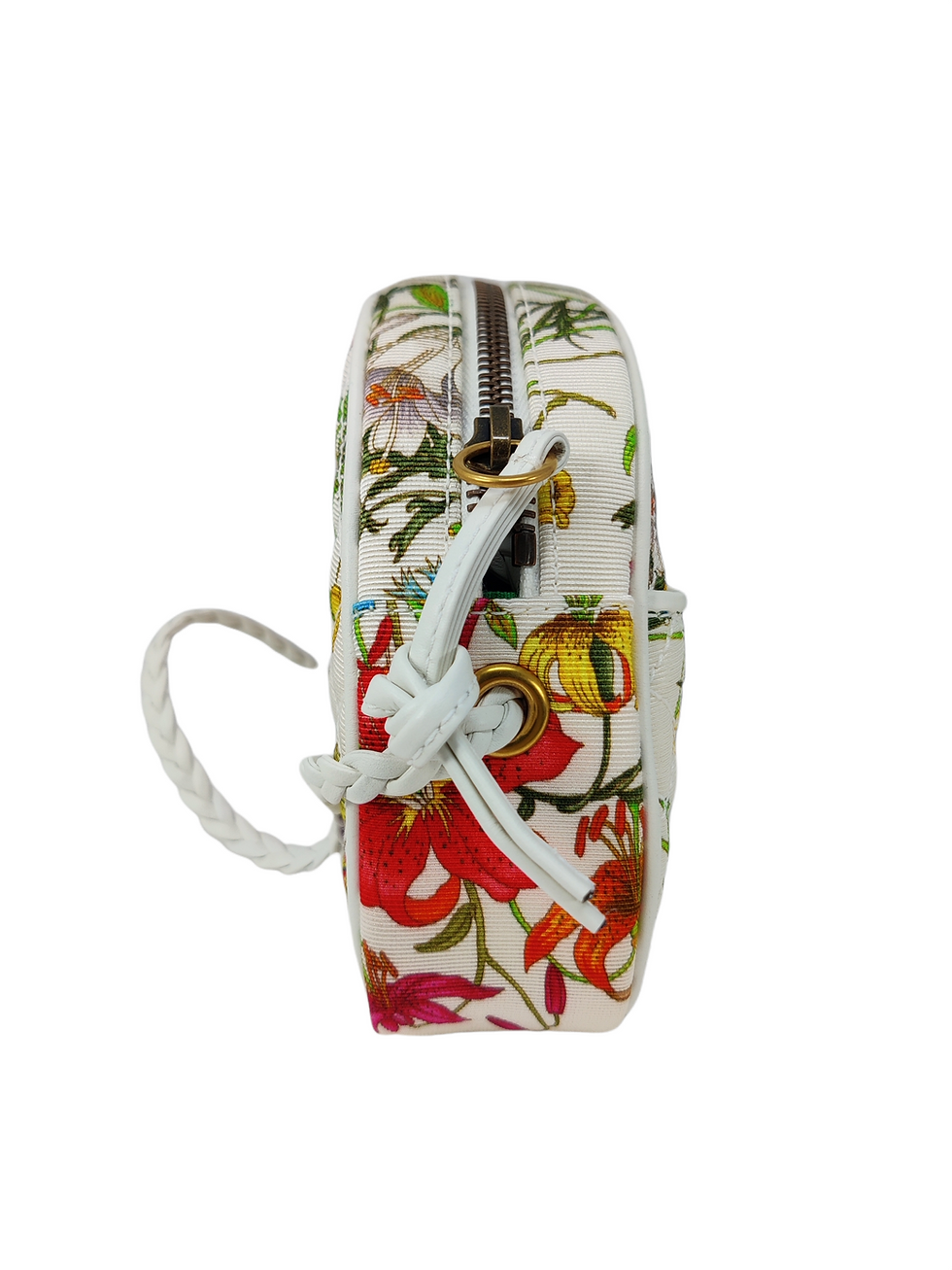Thumbnail: Gucci Trapuntata Quilted Floral Canvas Camera Crossbody bag