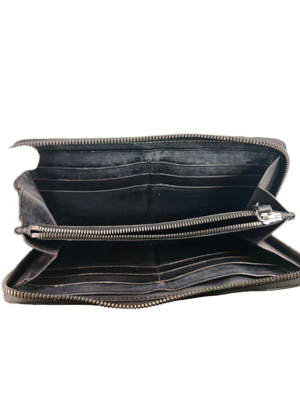 Thumbnail: Berluti Itauba Calligraphy Zip Around Wallet